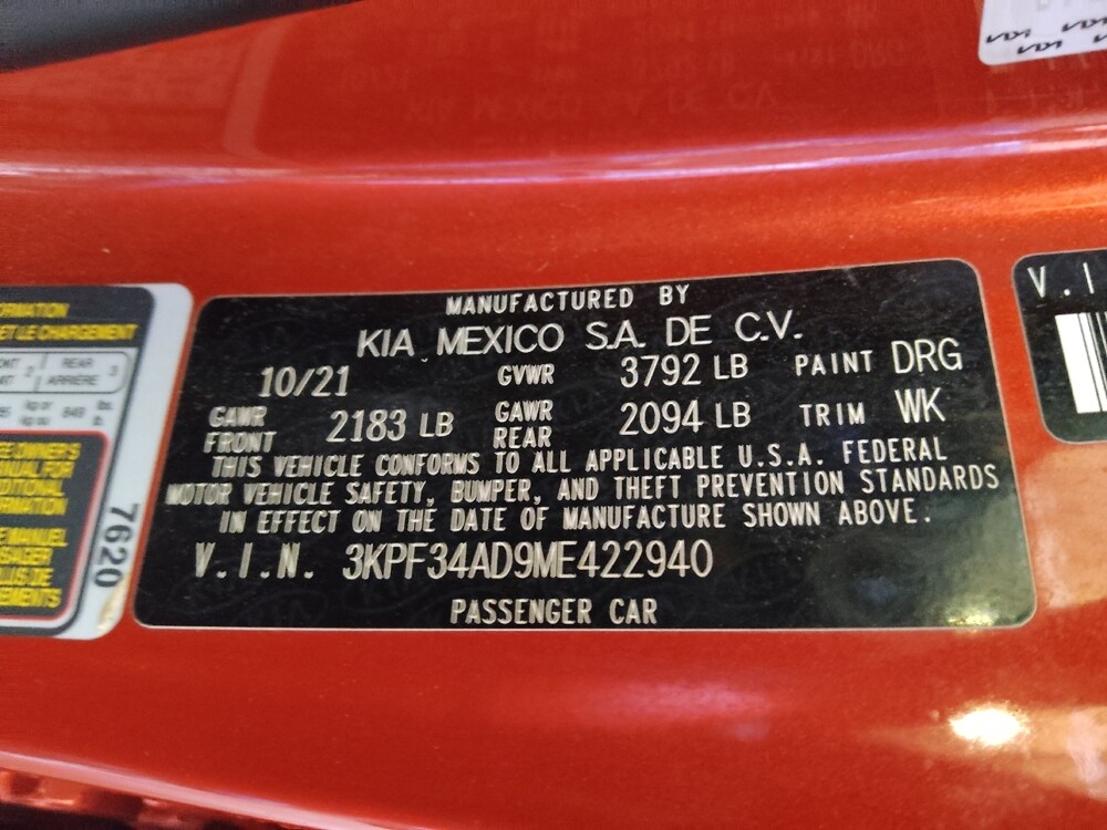 2021 Kia Forte in Gastonia, NC 28056 - 18134976 33