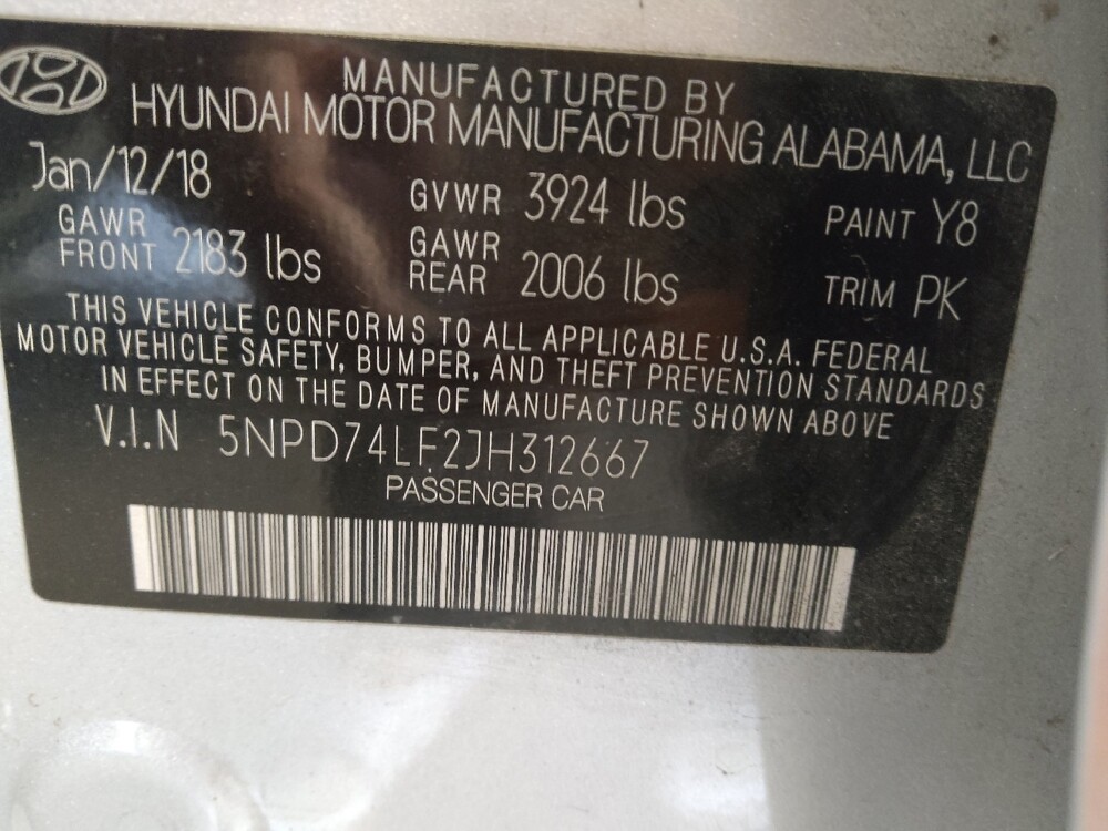 2018 Hyundai Elantra in Greenville, SC 29607 - 18134984 33