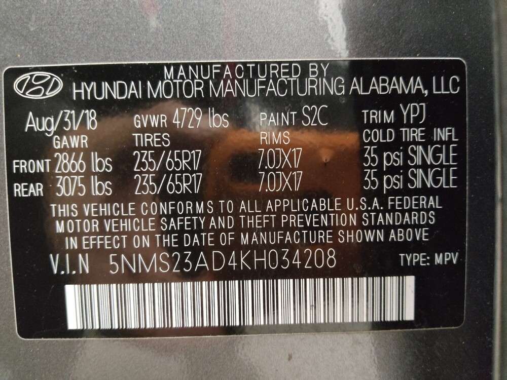 2019 Hyundai Santa Fe in Albuquerque, NM 87123 - 18134991 33