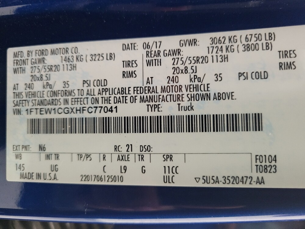 2017 Ford F150 in Antioch, TN 37013 - 18134995 33