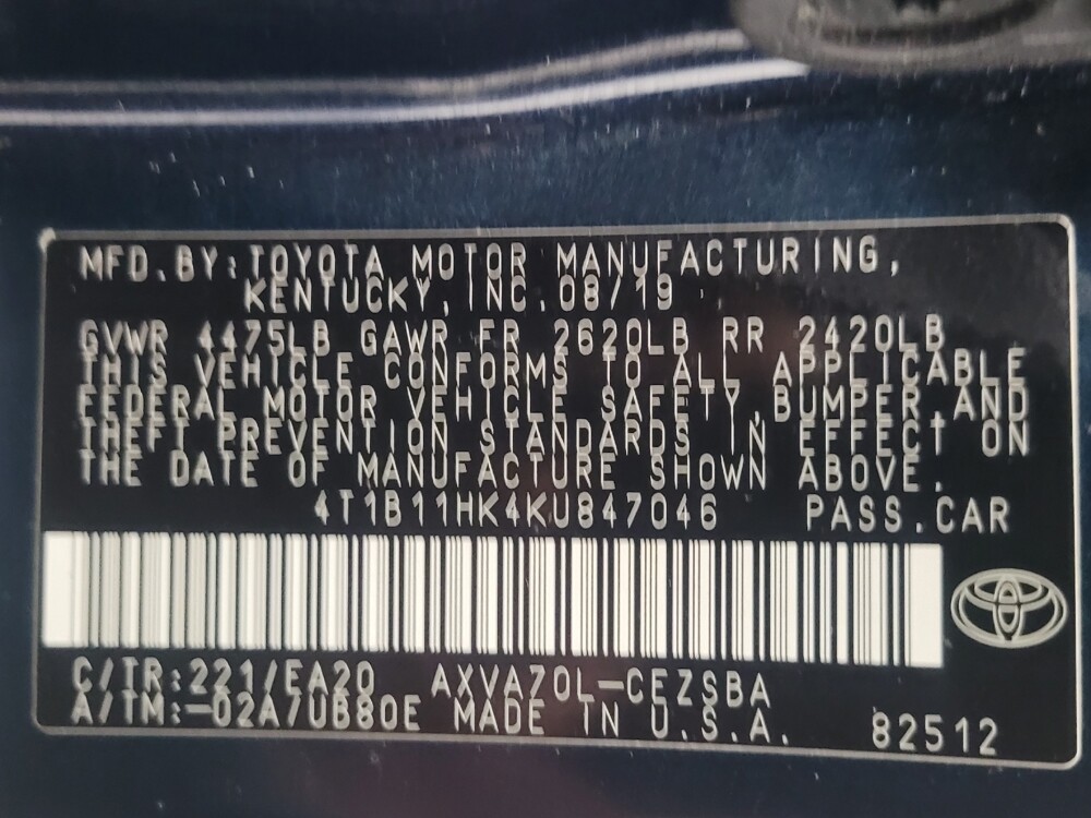 2019 Toyota Camry in Memphis, TN 38128 - 18135002 33