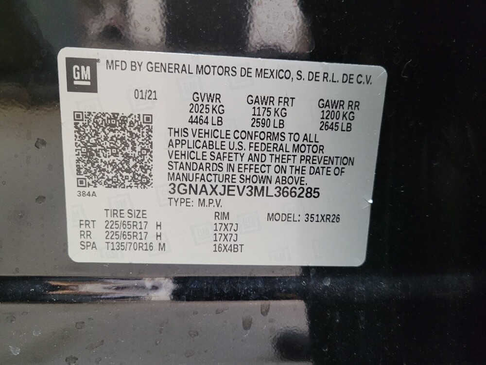 2021 Chevrolet Equinox in Columbus, OH 43228 - 18135034 33