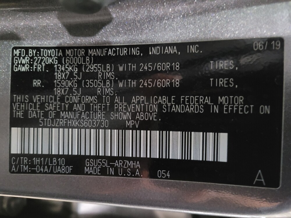 2019 Toyota Highlander in Newport News, VA 23601 - 18135052 33