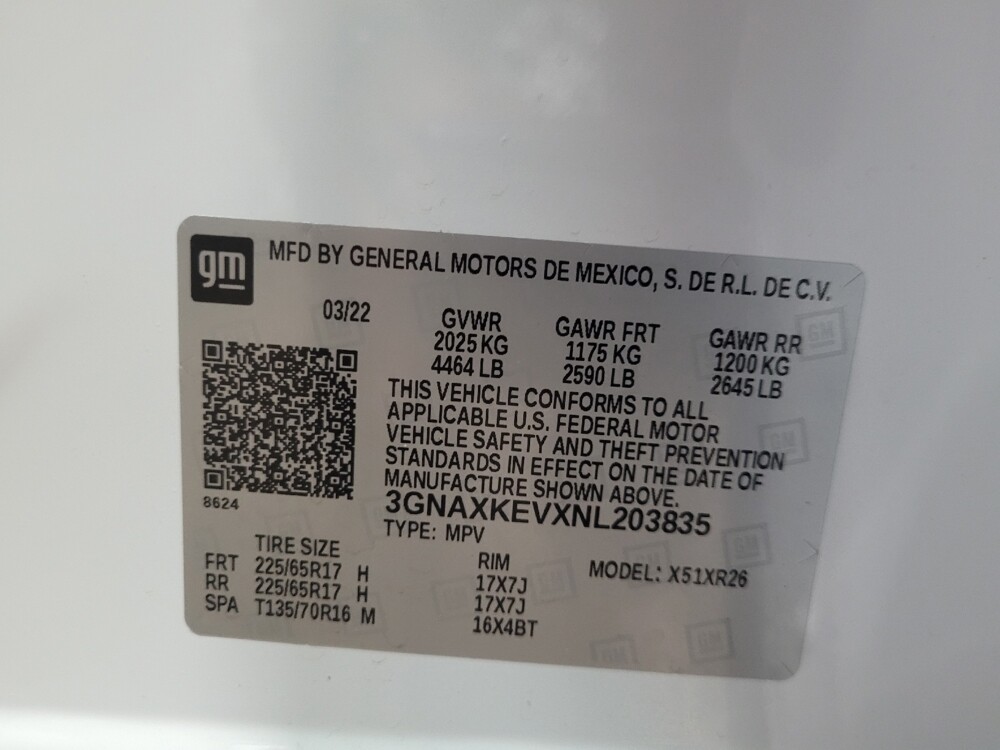 2022 Chevrolet Equinox in Chesapeake, VA 23320 - 18135053 33