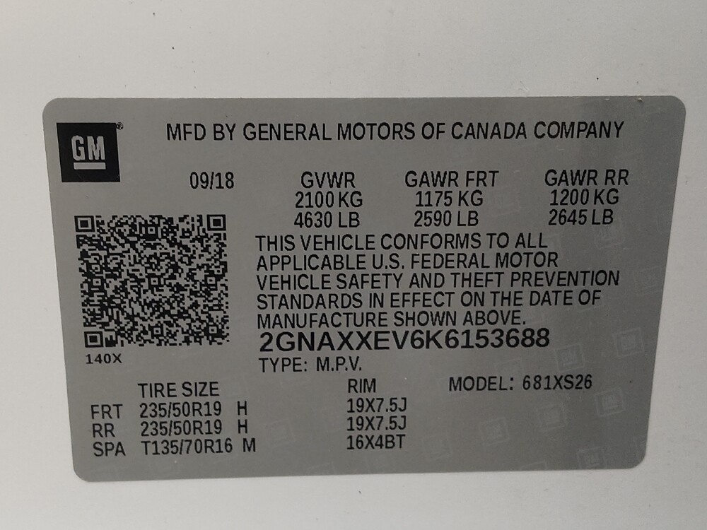 2019 Chevrolet Equinox in Fairfield, OH 45014 - 18135077 33