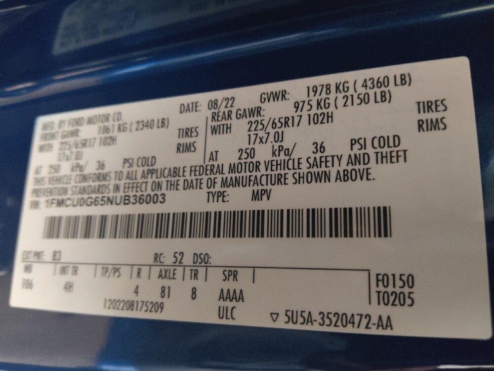 2022 Ford Escape in Knoxville, TN 37923 - 18135081 33