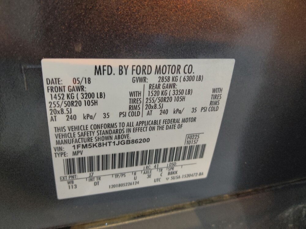 2018 Ford Explorer in Jackson, MS 39211 - 18135082 33