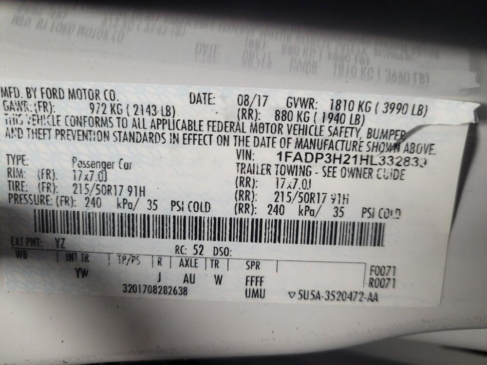 2017 Ford Focus in Columbus, GA 31909 - 18135085 33