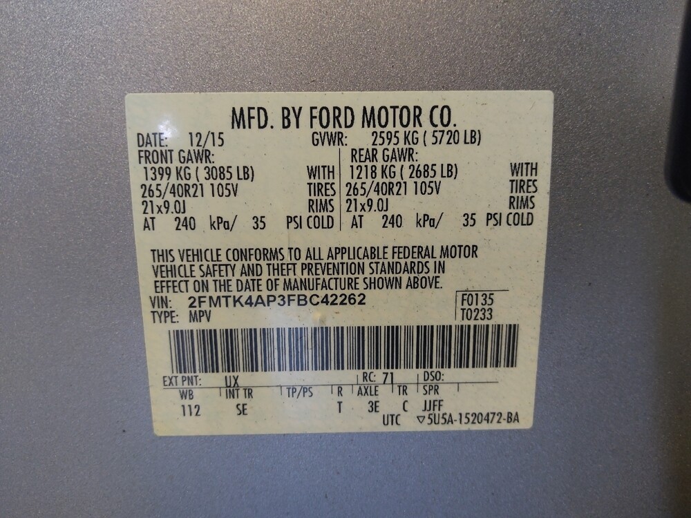 2015 Ford Edge in Glendale, AZ 85301 - 18135103 33