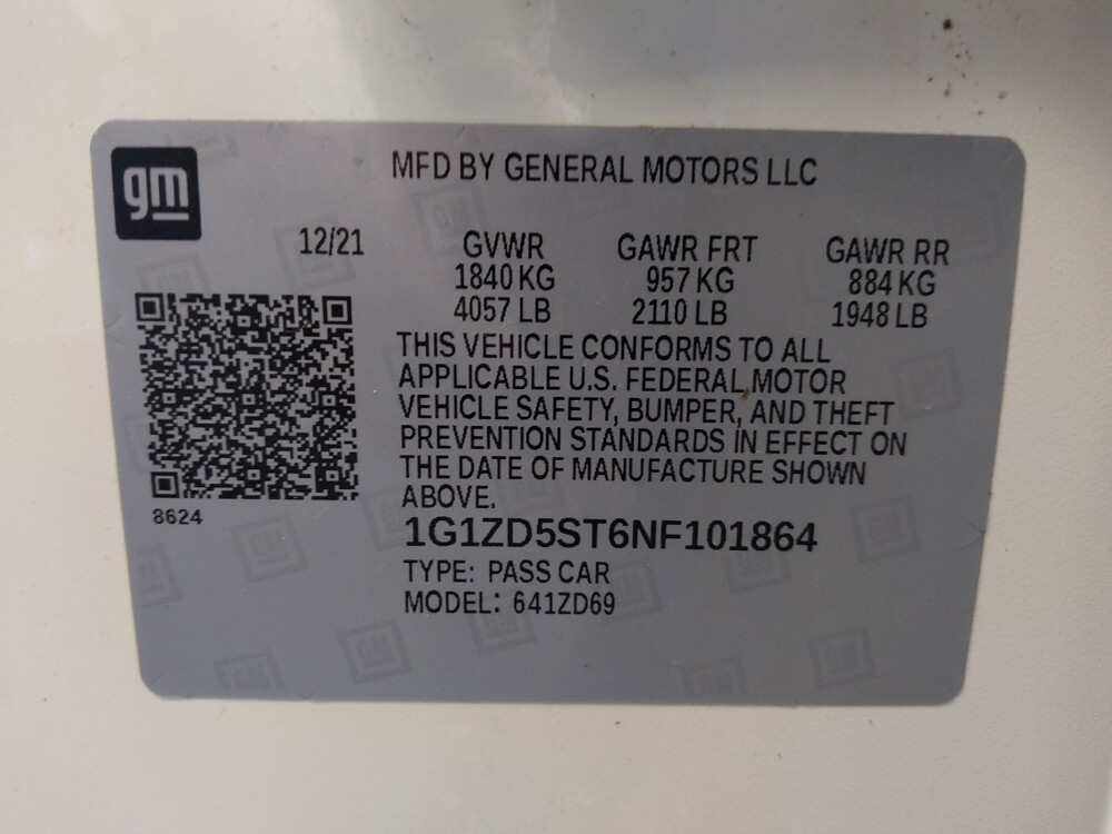 2022 Chevrolet Malibu in Houston, TX 77060 - 18135108 33