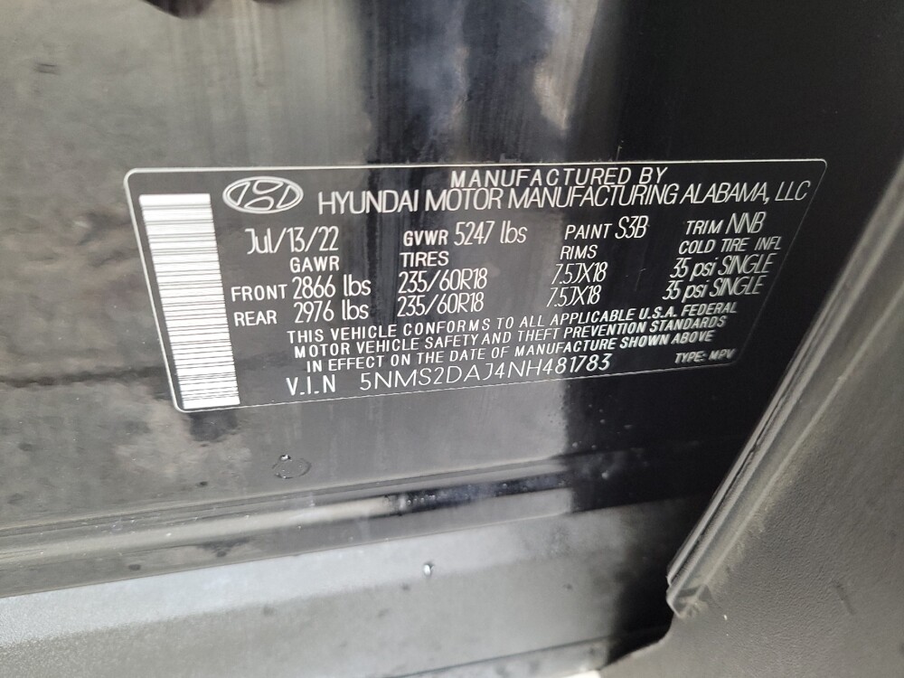 2022 Hyundai Santa Fe in Columbus, OH 43228 - 18135114 33