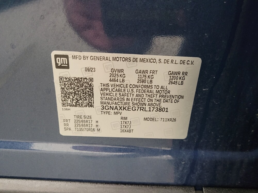 2024 Chevrolet Equinox in Eastpointe, MI 48021 - 18135126 33