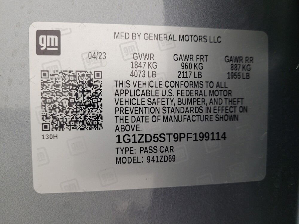 2023 Chevrolet Malibu in Las Vegas, NV 89104 - 18135130 33