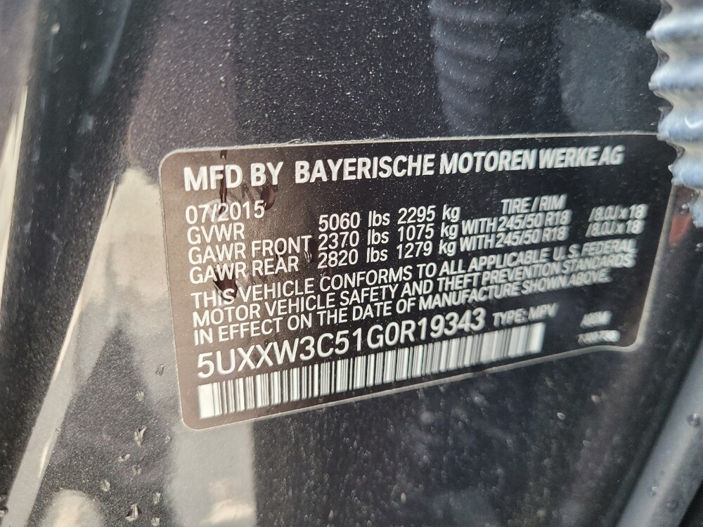 2016 BMW X4 in Conway, SC 29526 - 18135131 33