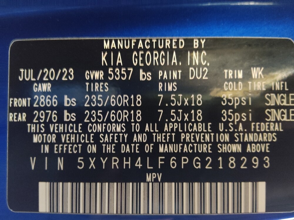 2023 Kia Sorento in Pelham, AL 35124 - 18135134 33