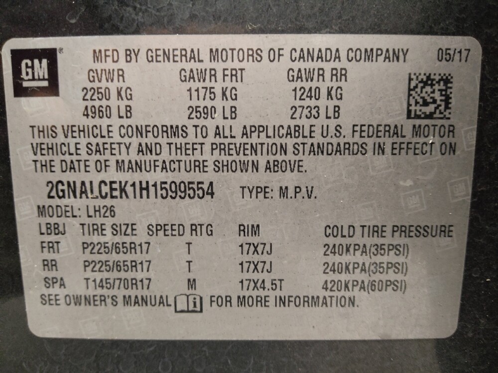 2017 Chevrolet Equinox in Albuquerque, NM 87123 - 18135137 33