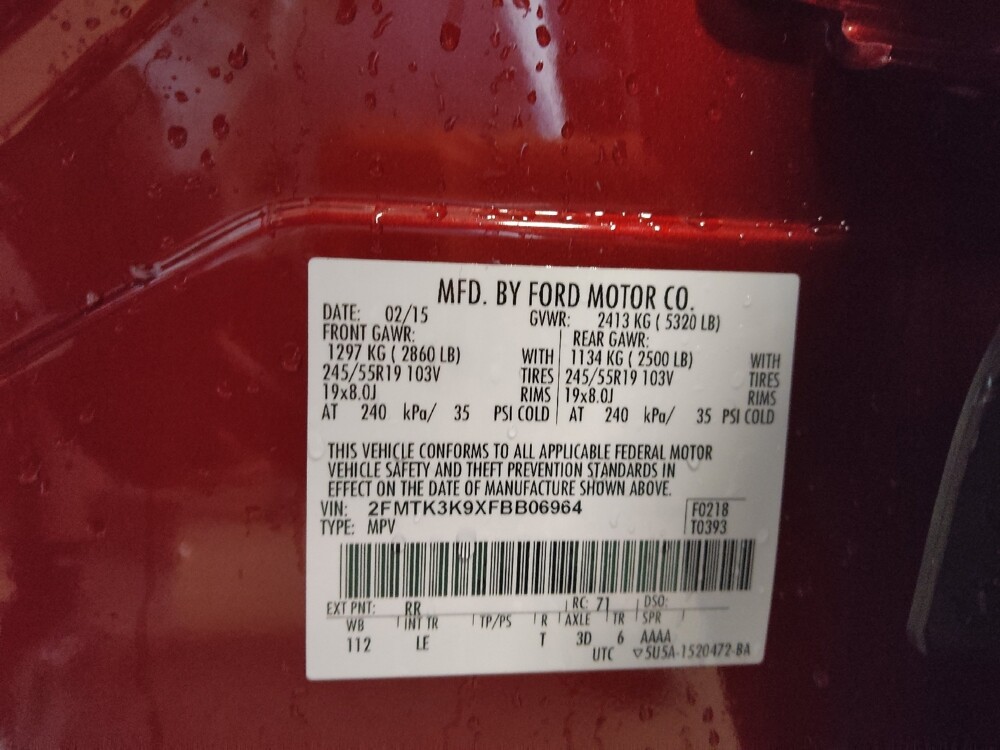 2015 Ford Edge in Gastonia, NC 28056 - 18135153 33