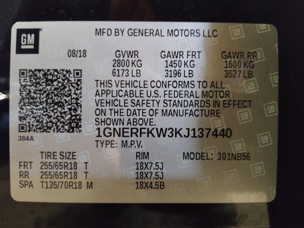 2019 Chevrolet Traverse in Sanford, FL 32773 - 18135164 33