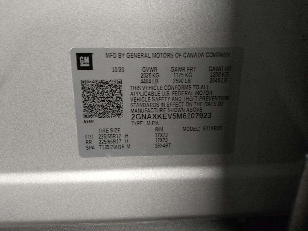 2021 Chevrolet Equinox in Charlotte, NC 28273 - 18135177 33