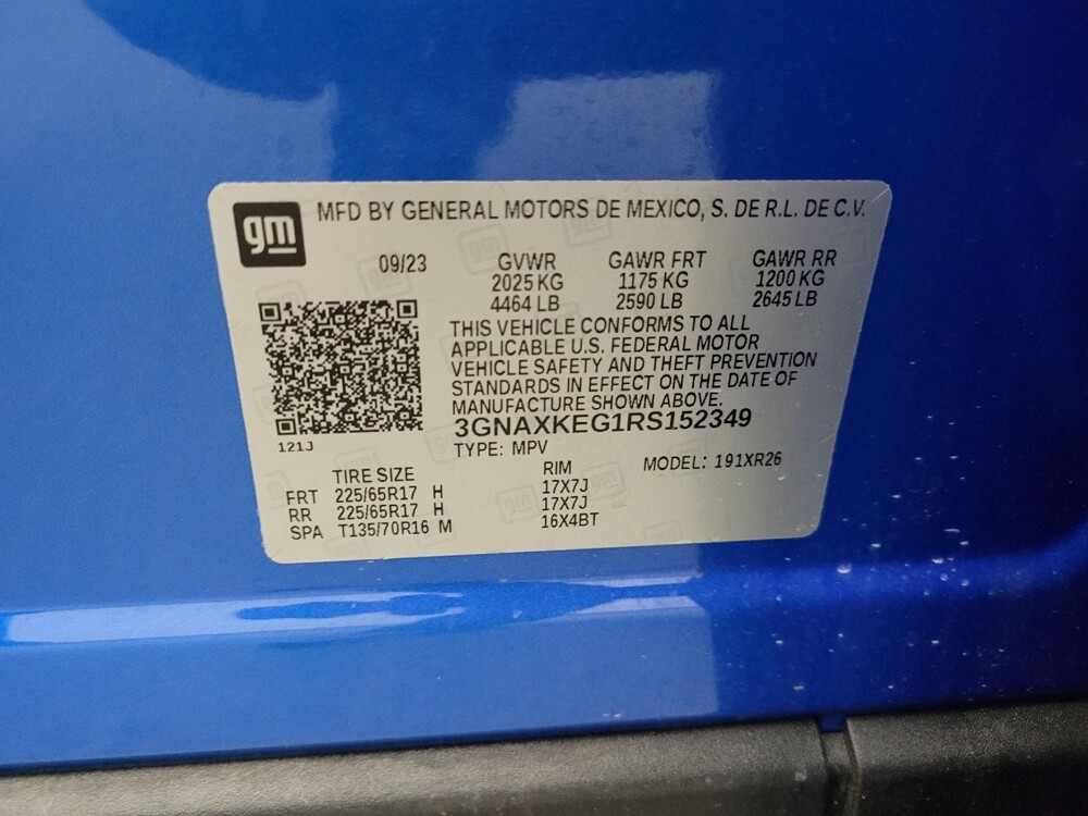 2024 Chevrolet Equinox in Eastpointe, MI 48021 - 18135186 33