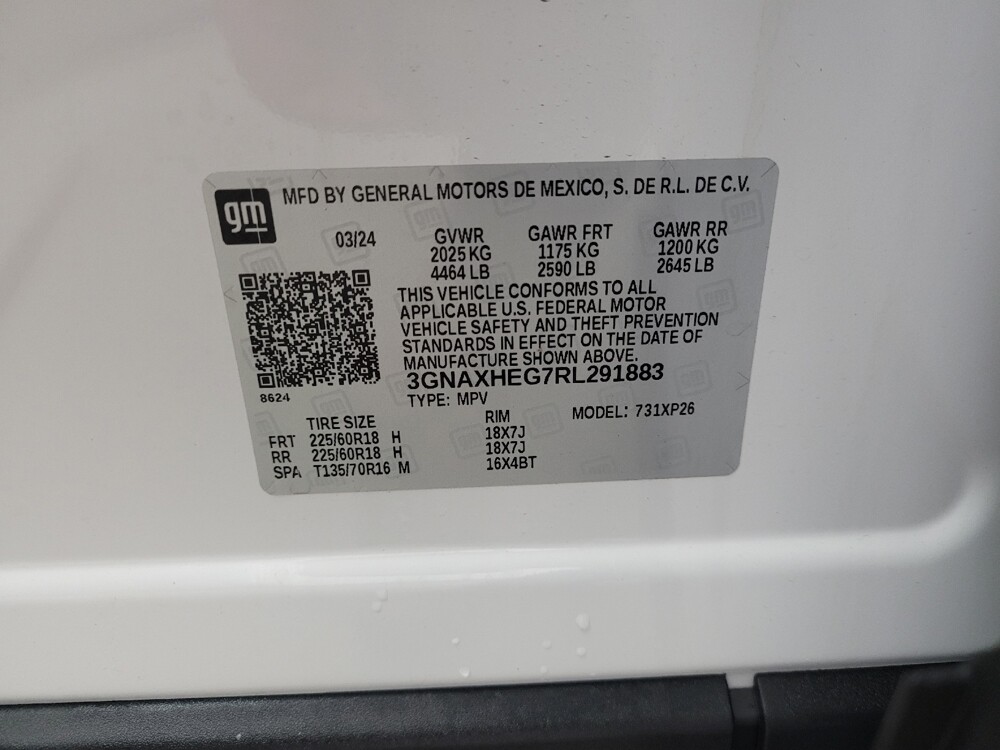 2024 Chevrolet Equinox in Taylor, MI 48180 - 18135187 33