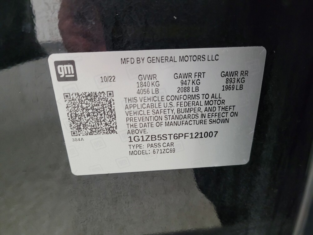 2023 Chevrolet Malibu in Eastpointe, MI 48021 - 18135189 33