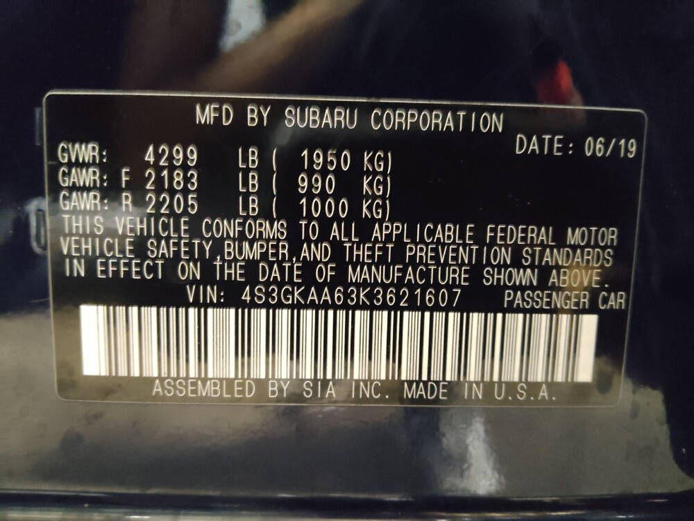 2019 Subaru Impreza in Hialeah, FL 33014 - 18135193 33