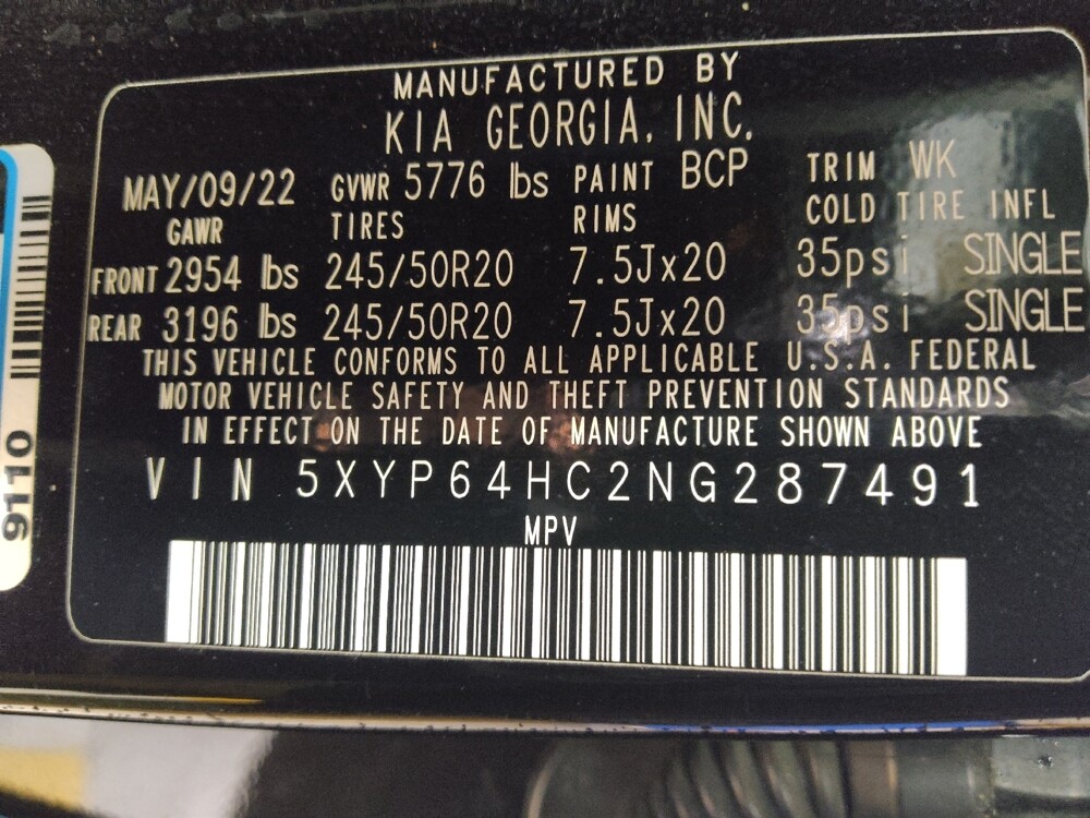 2022 Kia Telluride in Marietta, GA 30062 - 18135197 33