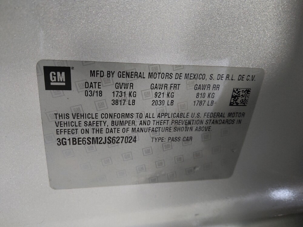 2018 Chevrolet Cruze in Marietta, GA 30062 - 18135198 33