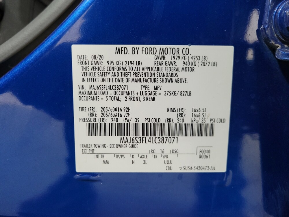 2020 Ford EcoSport in Plymouth Meeting, PA 19462 - 18135205 33