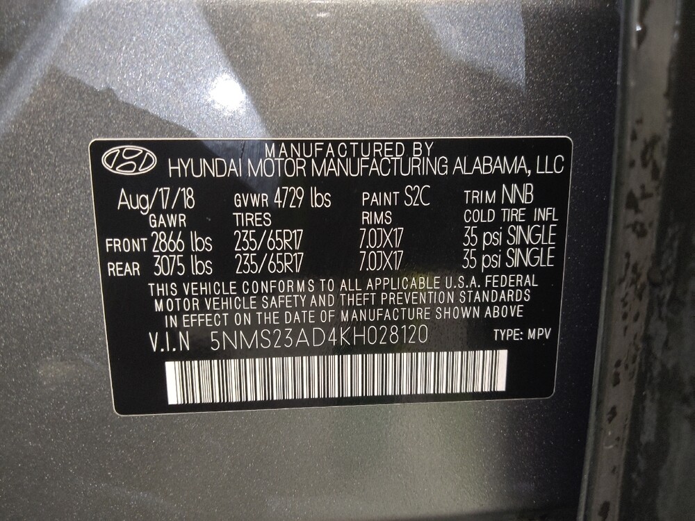 2019 Hyundai Santa Fe in Metairie, LA 70006 - 18135209 33