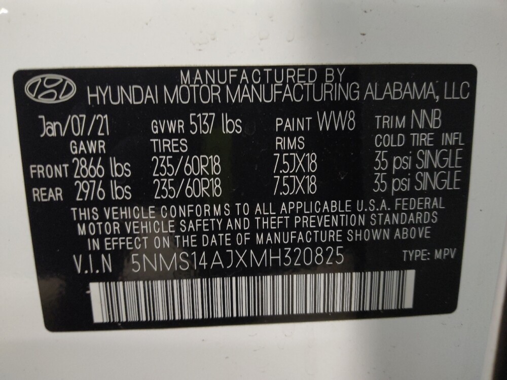 2021 Hyundai Santa Fe in Metairie, LA 70006 - 18135213 33