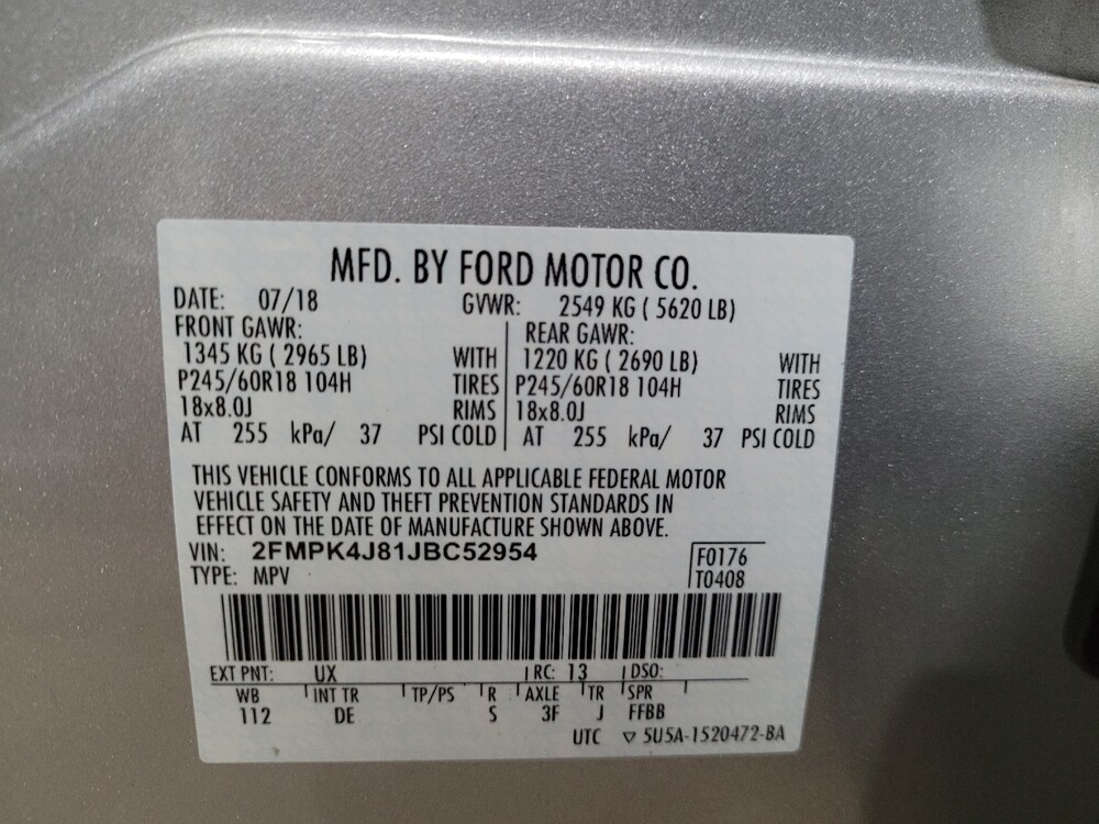 2018 Ford Edge in Newport News, VA 23601 - 18135218 33