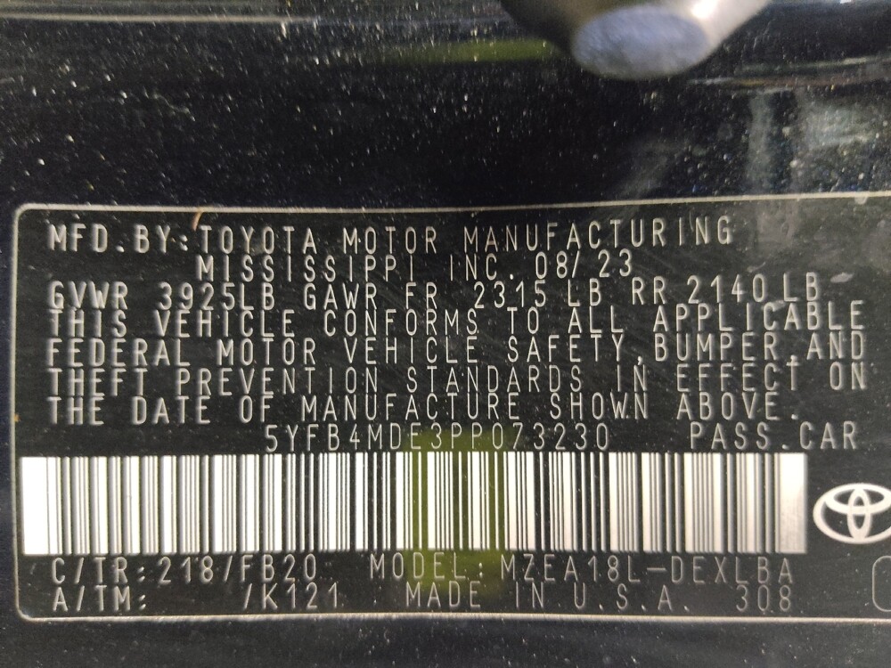 2023 Toyota Corolla in Baton Rouge, LA 70816 - 18135224 33