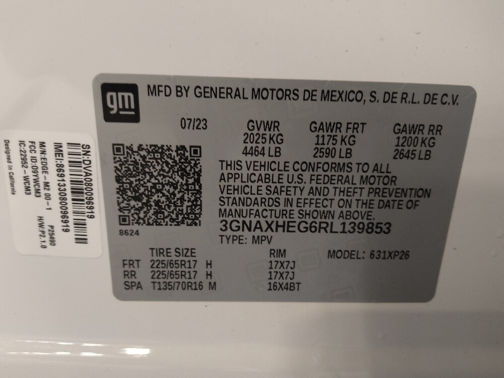 2024 Chevrolet Equinox in Metairie, LA 70006 - 18135243 33