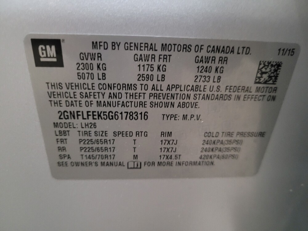 2016 Chevrolet Equinox in Woodbridge, VA 22191 - 18135247 33