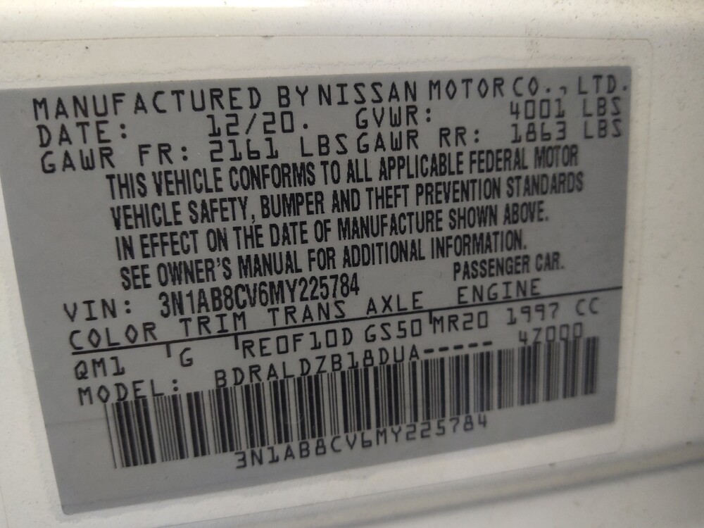 2021 Nissan Sentra in Glendale, AZ 85301 - 18135255 33