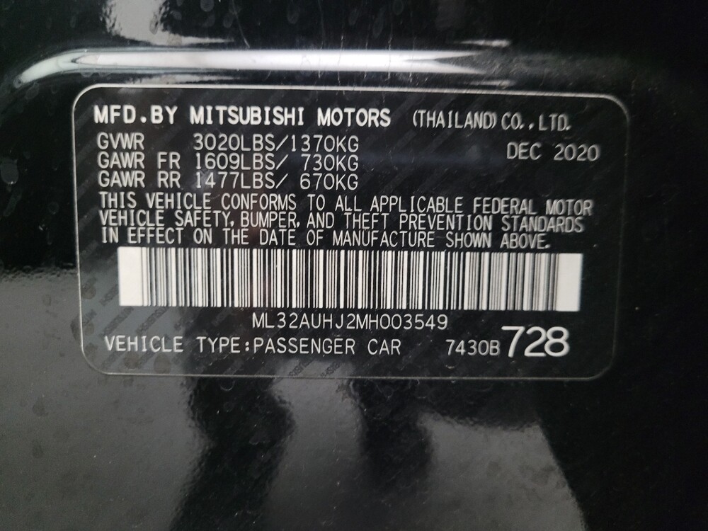 2021 Mitsubishi Mirage in Phoenix, AZ 85015 - 18135257 33
