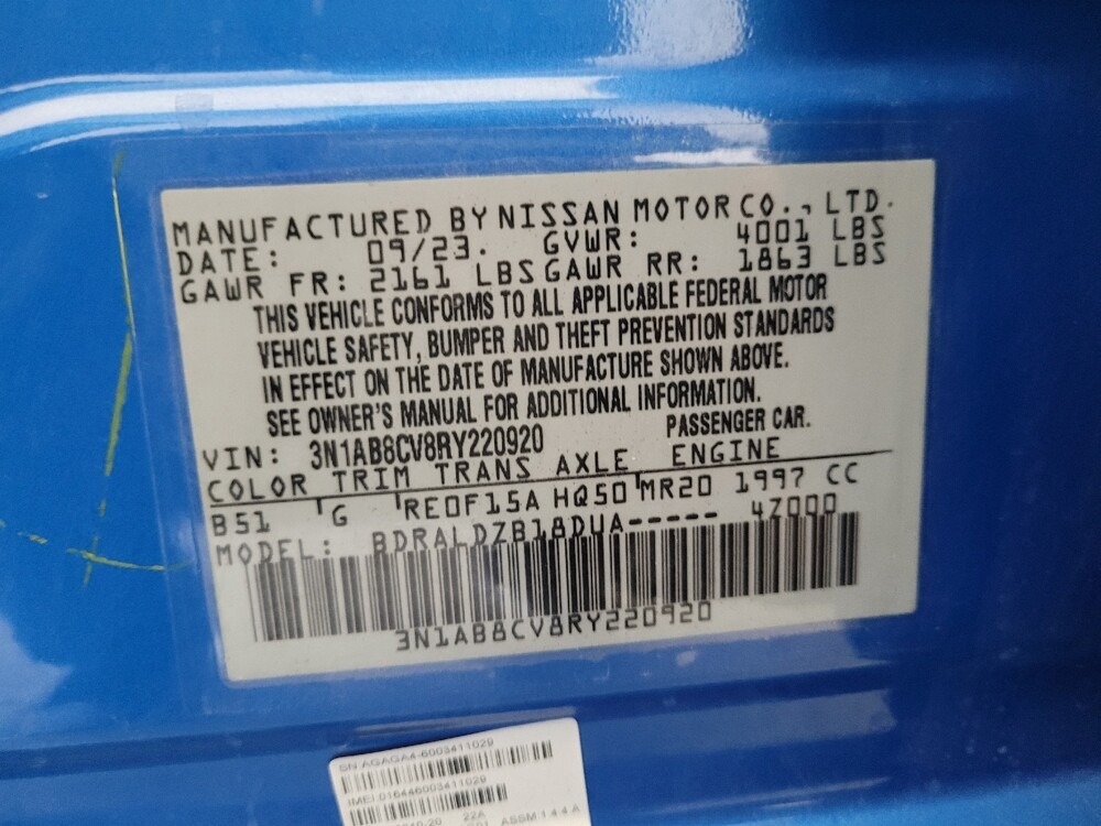 2024 Nissan Sentra in Montclair, CA 91763 - 18135278 33