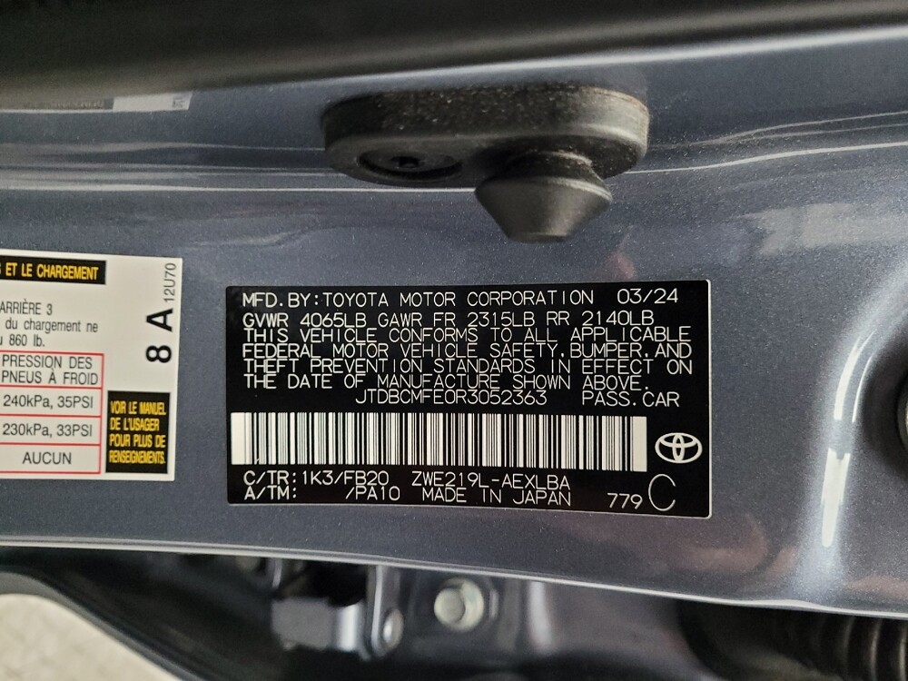 2024 Toyota Corolla in Montclair, CA 91763 - 18135279 33