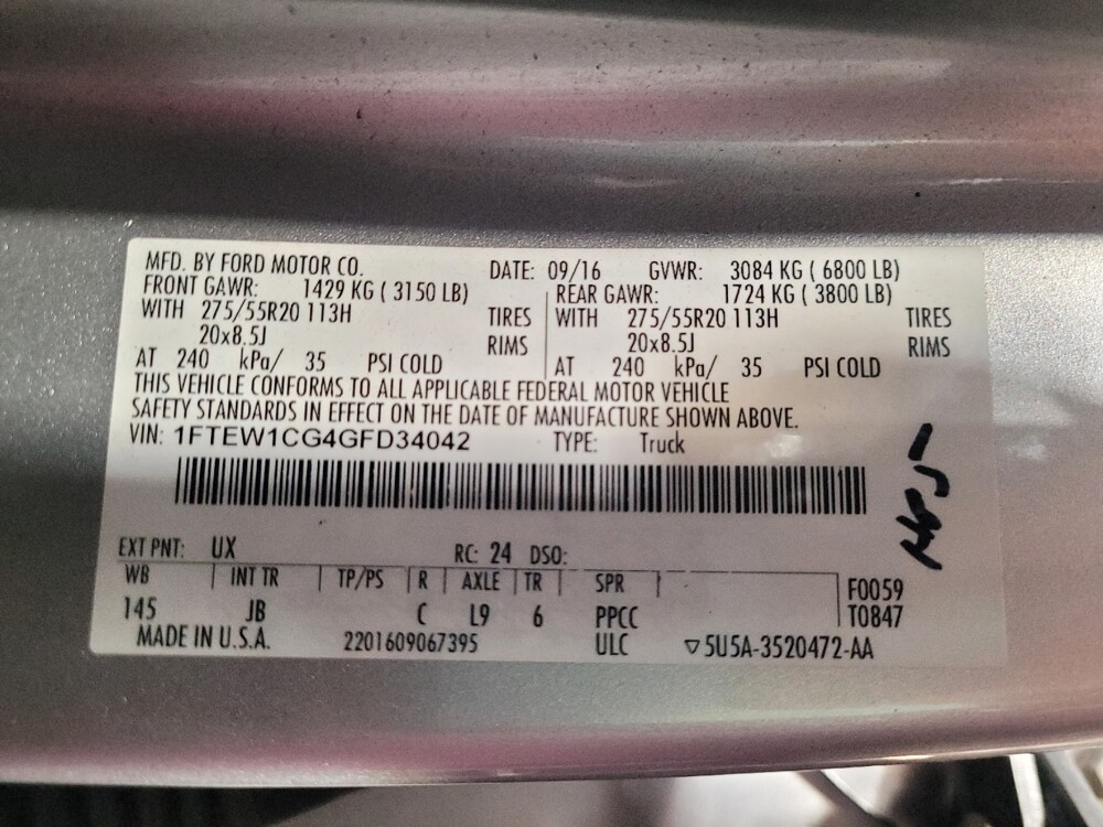 2016 Ford F150 in Kissimmee, FL 34744 - 18135285 33