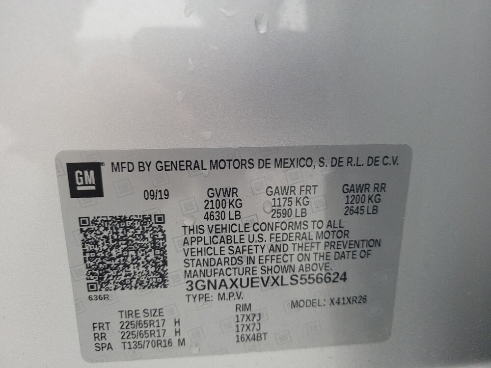 2020 Chevrolet Equinox in Madison, TN 37115 - 18135289 33