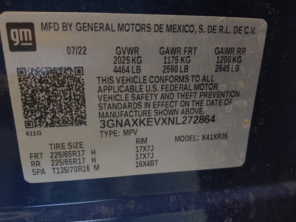 2022 Chevrolet Equinox in Tucson, AZ 85705 - 18135316 33