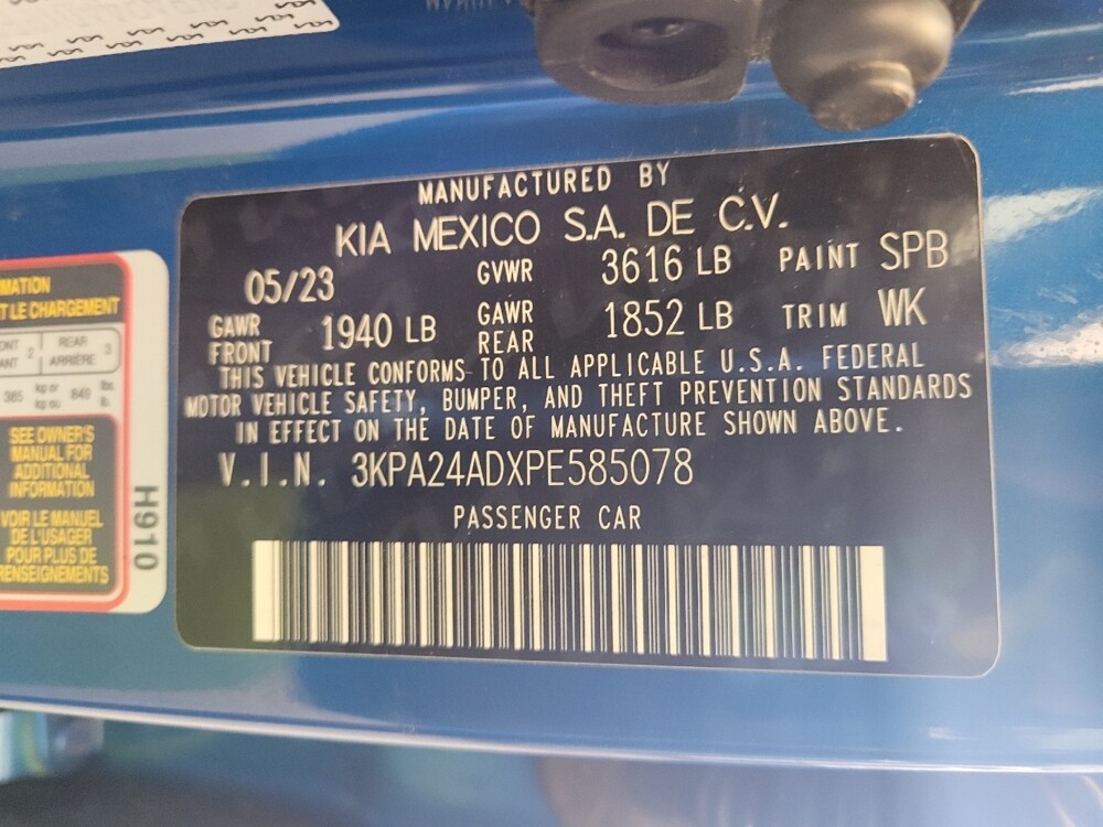 2023 Kia Rio in Columbus, OH 43228 - 18135328 33