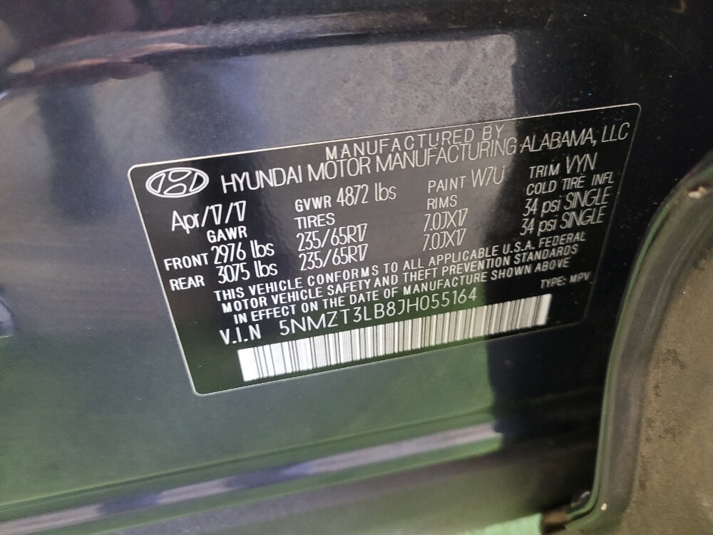 2018 Hyundai Santa Fe in Columbus, OH 43228 - 18135329 33