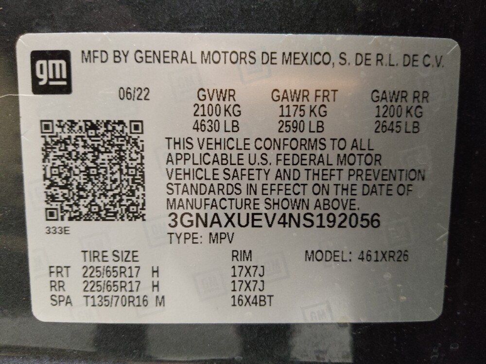 2022 Chevrolet Equinox in Albuquerque, NM 87123 - 18135341 33