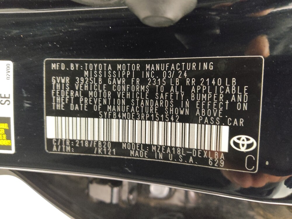 2024 Toyota Corolla in Springfield, MO 65807 - 18135350 33