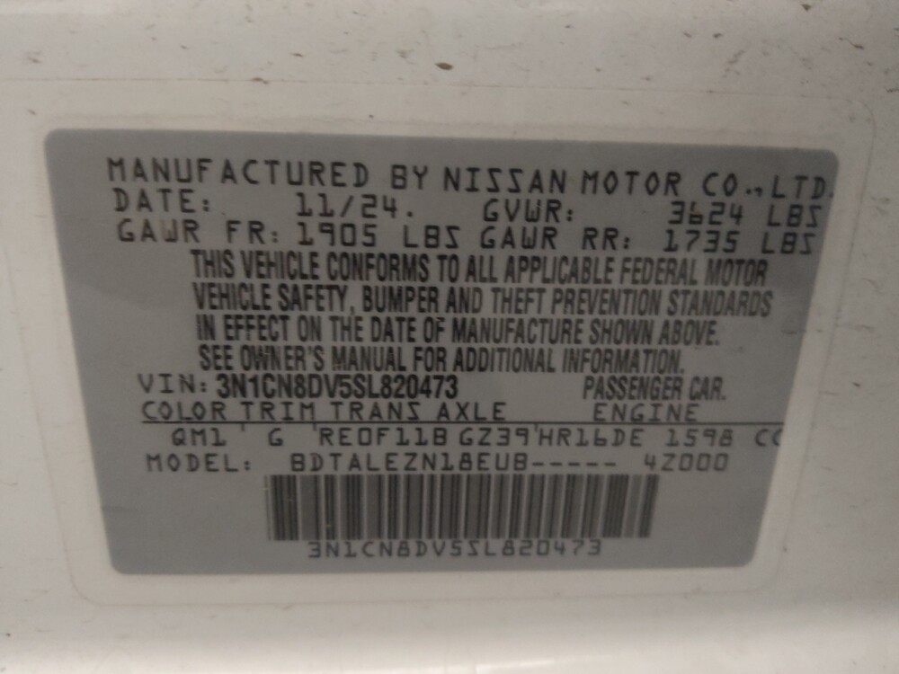 2025 Nissan Versa in Mesa, AZ 85210 - 18135352 33