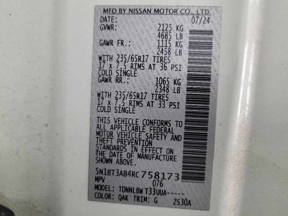 2024 Nissan Rogue in Las Vegas, NV 89102 - 18135362 33