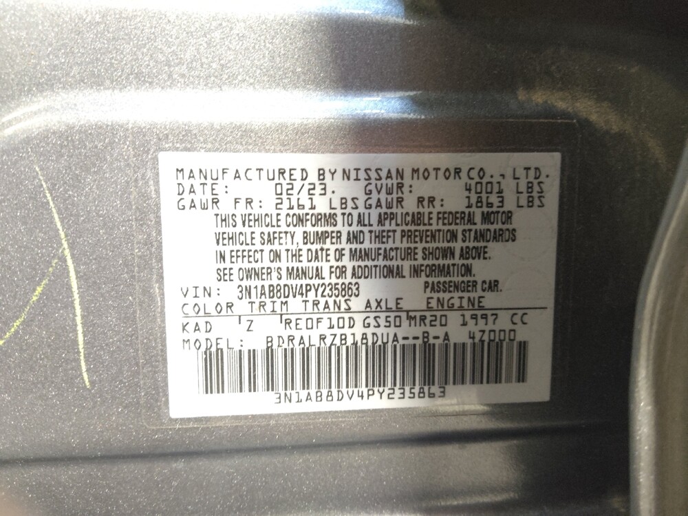 2023 Nissan Sentra in Salem, VA 24153 - 18135365 33